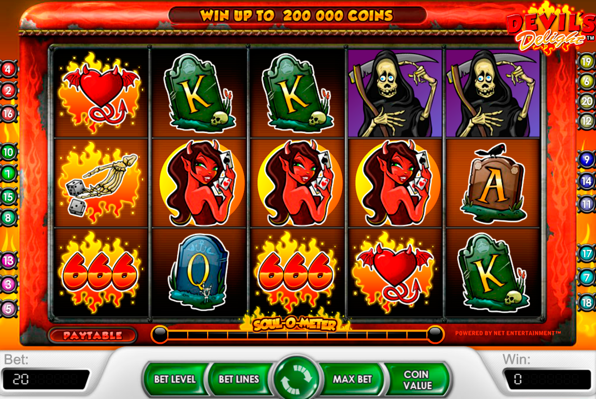 diamonds and devils slot machine