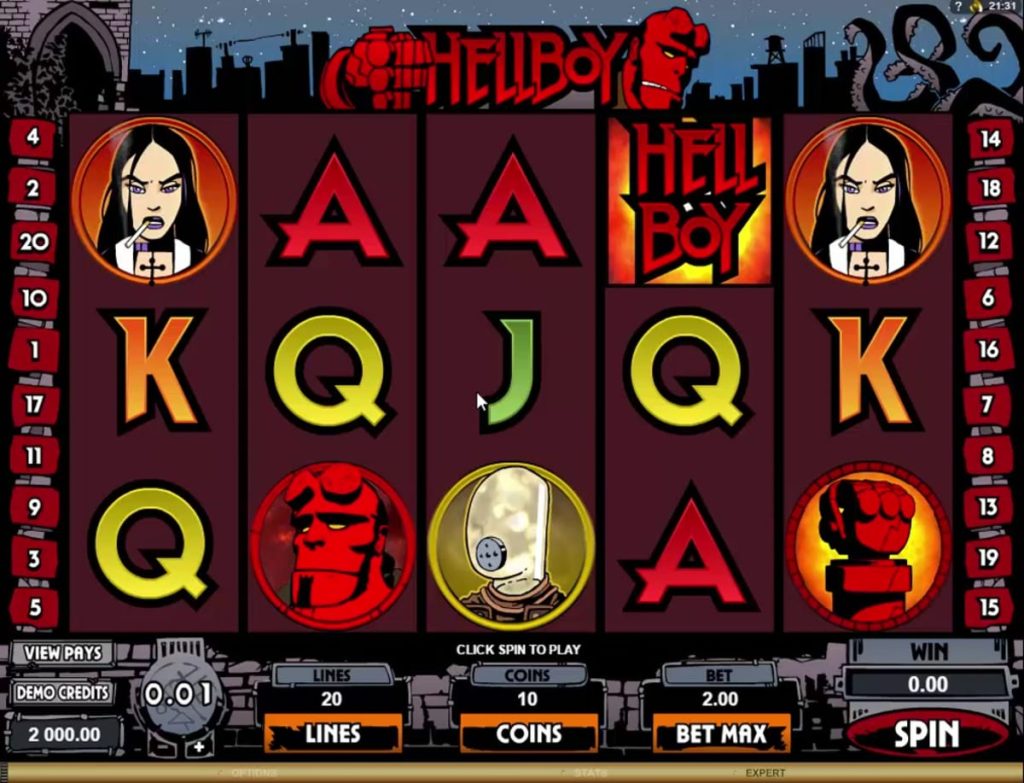 Slot Hell Boy gratis