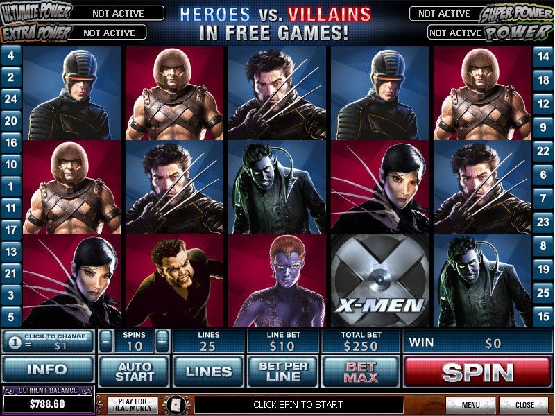 slot xmen gratis