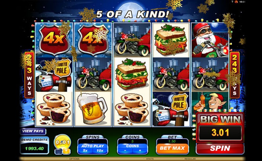 slot online santa's wilde ride