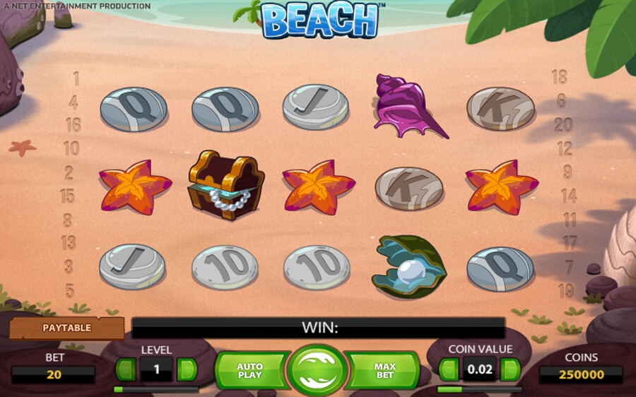 slot gratis beach