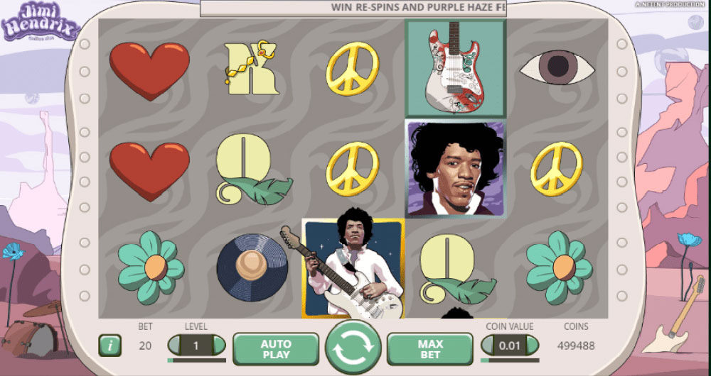 slot online jimi hendrix