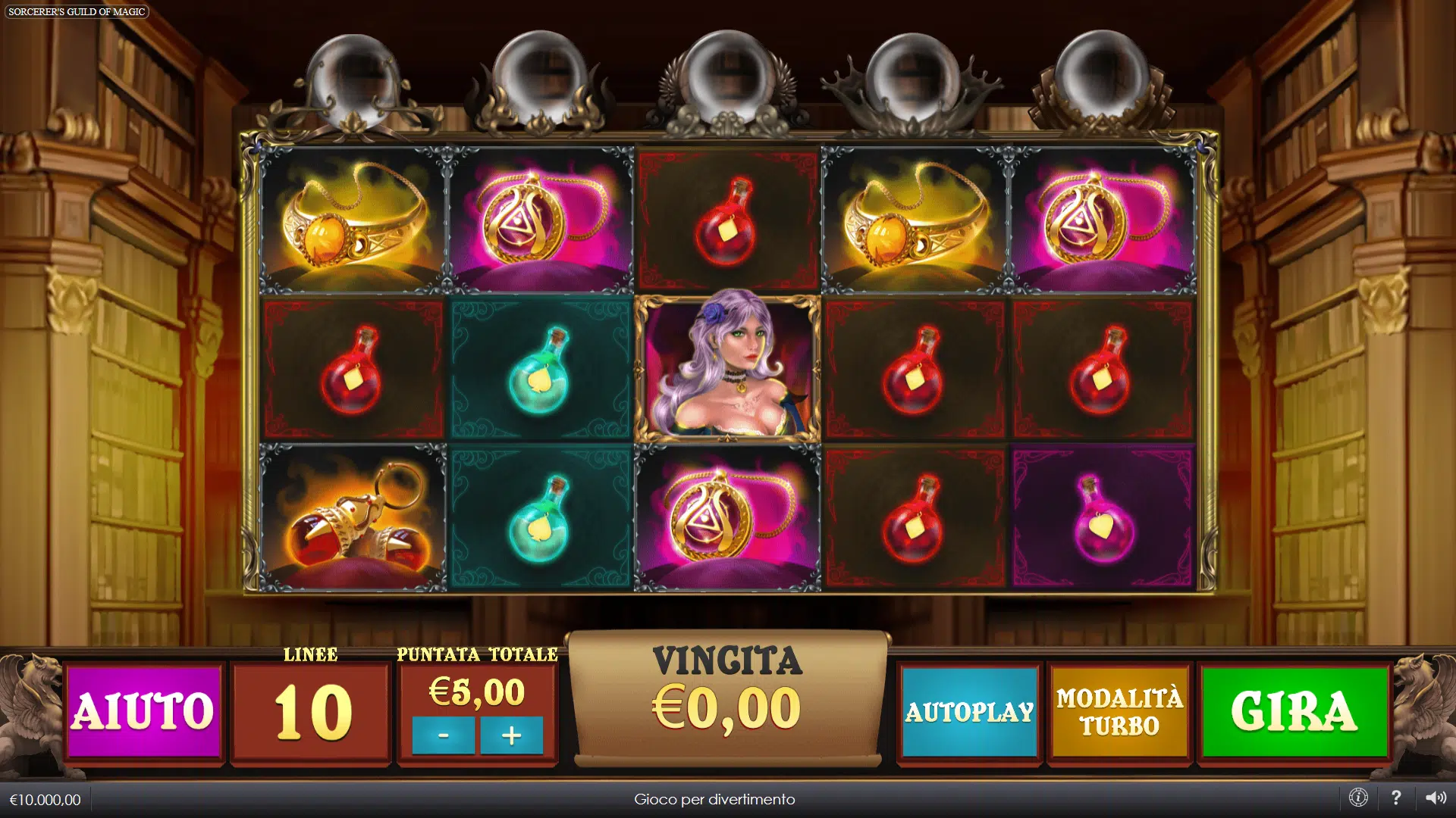 slot sorcerer's guild of magic gratis